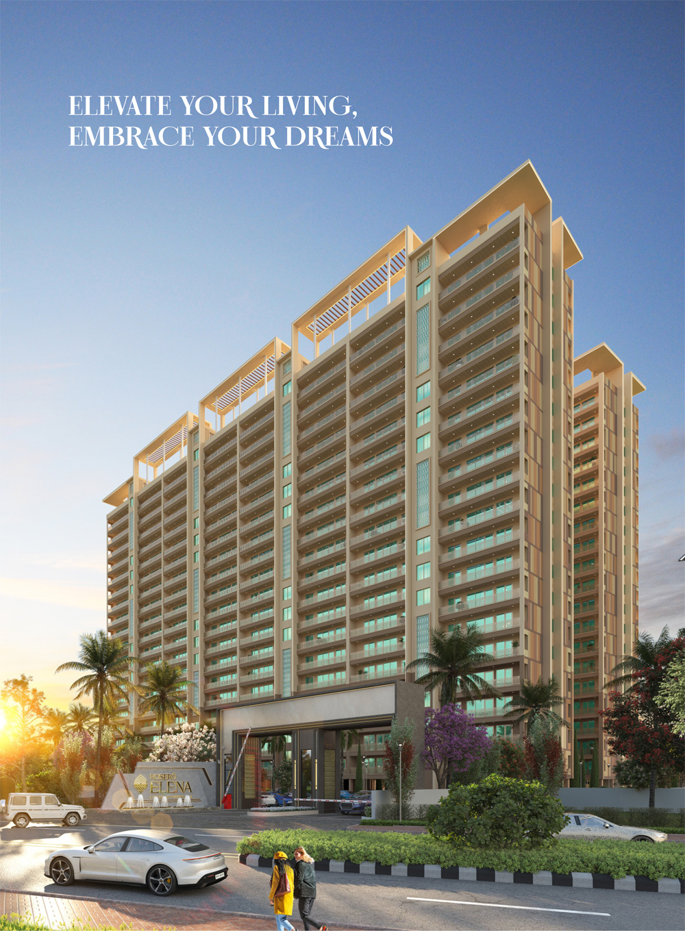 Rosero Elena residential apartments in Zirakpur